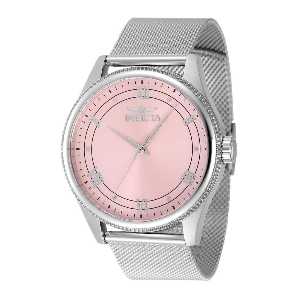 NWT Invicta 48485 Celestial | 3-Hand | Pink | Men's Watch